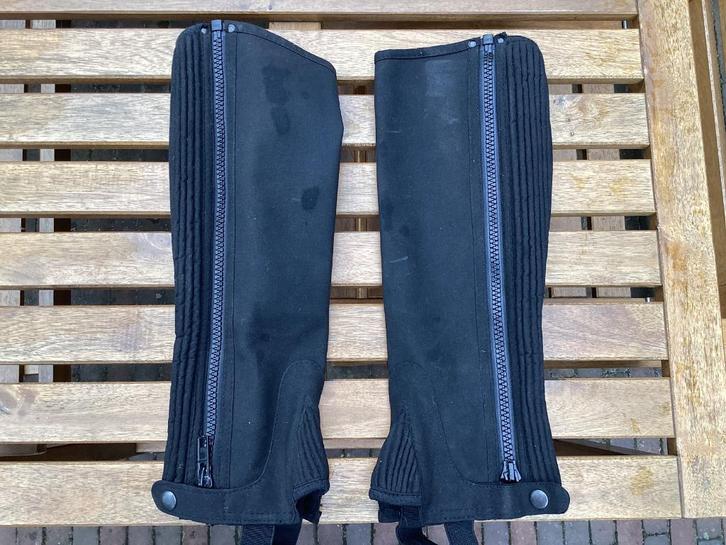 Chaps of beenbeschermer voor paardrijden, maat M, Epplejeck, Dieren en Toebehoren, Paardrijkleding, Zo goed als nieuw, Dames, Schoeisel
