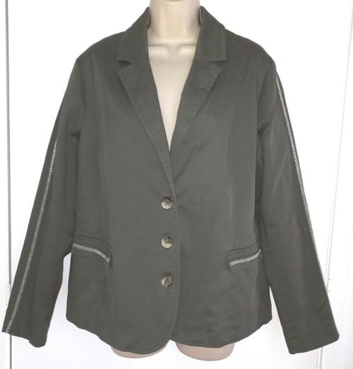 Heine jas maat 46, Kleding | Dames, Grote Maten, Zo goed als nieuw, Jas of Mantel, Groen, Ophalen of Verzenden