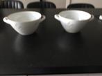 2 schalen met tarwe opdruk, Ophalen