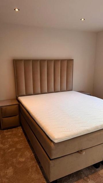 Boxspring 160x200 nieuw met opbergruimte eric kuster beschikbaar voor biedingen