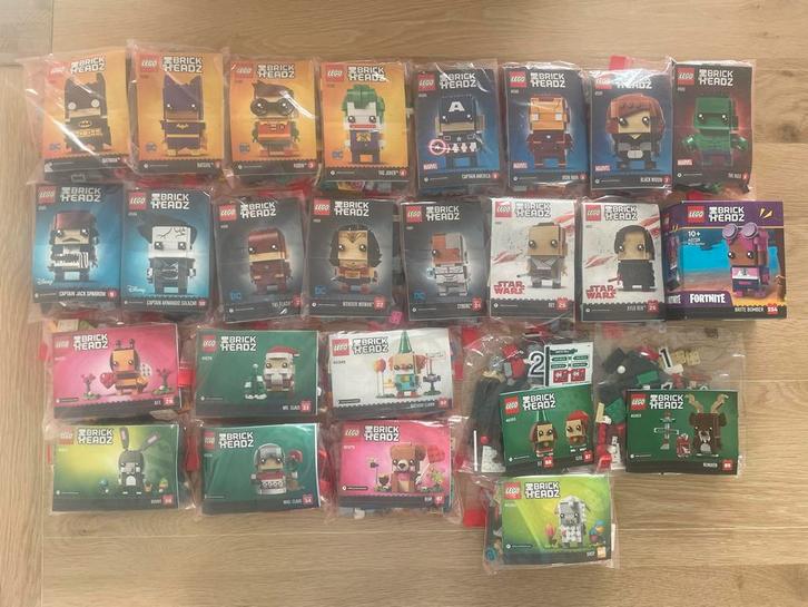 Lego BrickHeadz Collectie - 23 Sets., Kinderen en Baby's, Speelgoed | Duplo en Lego, Gebruikt, Lego, Complete set, Ophalen of Verzenden