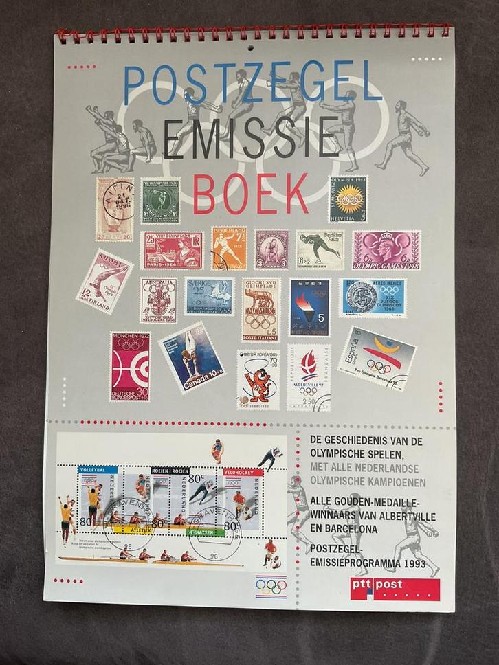 Postzegel emissie boek 1993, Postzegels en Munten, Postzegels | Toebehoren, Boek of Tijdschrift, Ophalen of Verzenden