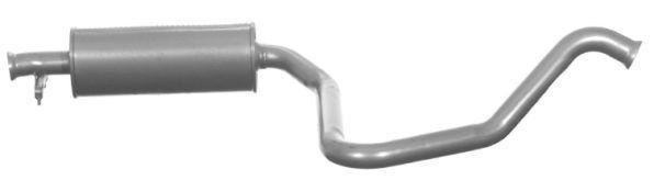 Uitlaat, Middendemper Saab 9-3, 900, Auto-onderdelen, Uitlaatsystemen, Saab, Nieuw, Ophalen of Verzenden