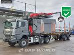 MAN TGS 33.510 6X6 Hydrodrive Retarder Big-Axle Palfinger S2, Auto's, Automaat, Stof, Euro 6, 510 pk