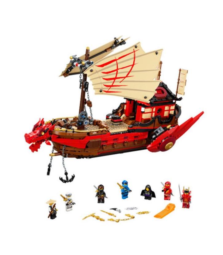 LEGO 71705 Destiny's Bounty NINJAGO, Kinderen en Baby's, Speelgoed | Duplo en Lego, Gebruikt, Lego, Complete set, Ophalen of Verzenden