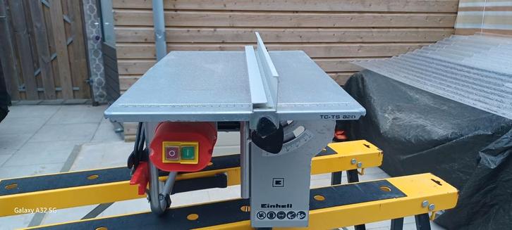 Einhell TC-TS 820 Cirkelzaag - Compact en Handig!, Doe-het-zelf en Verbouw, Gereedschap | Zaagmachines, Gebruikt, Cirkelzaag, Minder dan 600 watt