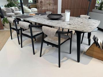 -40% ! Manutti Torsa + Solid Teak eetset - SHOWROOMMODEL beschikbaar voor biedingen