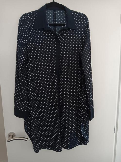 Te Koop: PLUS BASICS Blouse,  mt 46. NIEUW!, Kleding | Dames, Grote Maten, Nieuw, Blouse of Tuniek, Blauw, Ophalen of Verzenden