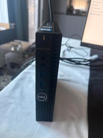Dell optiplex 3070 i3-9100t 8gb 256gb ssd windows 11 + lader beschikbaar voor biedingen