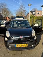 Fiat 500L 0.9 Twinair 2013 Zwart, Auto's, Fiat, Euro 6, Leder en Stof, Zwart, Origineel Nederlands
