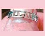 Zilveren ring maat 18, Sieraden, Tassen en Uiterlijk, Verzenden, Nieuw, Zilver, Zilver