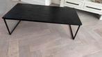 Zwarte salontafel, Huis en Inrichting, Tafels | Salontafels, Ophalen, 100 tot 150 cm, 50 tot 100 cm, Zo goed als nieuw
