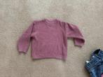 Gebreide roze trui Zara, maat 98, Meisje, Trui of Vest, Ophalen of Verzenden, Zo goed als nieuw