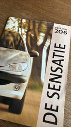 Peugeot 206, originele autofolder, Ophalen of Verzenden