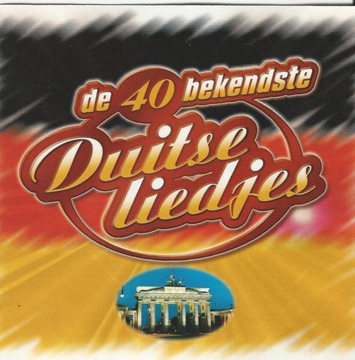 De 40 Bekendste Duitse Liedjes = 2cd BOX = 7,99, Cd's en Dvd's, Cd's | Schlagers, Zo goed als nieuw, Ophalen of Verzenden