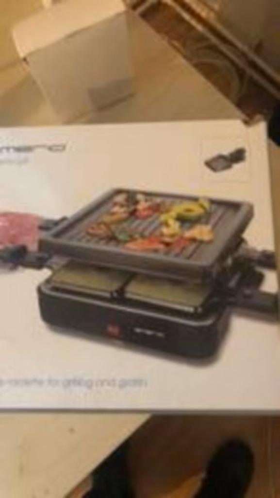 Emerio RG-120656, Witgoed en Apparatuur, Gourmetstellen, Zo goed als nieuw, 4 t/m 7 personen, Ophalen of Verzenden