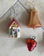 oude Kerstbal / Kerstman, vintage kaarsjes op knijper e.a, Diversen, Kerst, Ophalen of Verzenden, Zo goed als nieuw