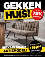 Mooie Eetkamerbank - Nu €199!, Huis en Inrichting, Stoelen, Ophalen of Verzenden