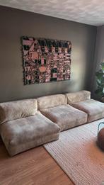 Vetsak modulaire bank - 2 jaar oud, Huis en Inrichting, Ophalen, Zo goed als nieuw, Vierpersoons of meer, Stof