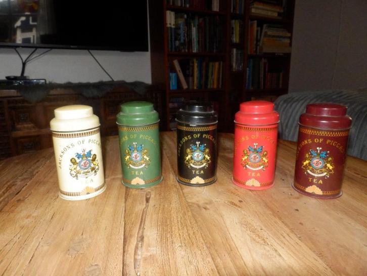 Jackson's of Piccadilly, Verzamelen, Blikken, Zo goed als nieuw, Thee, Overige merken, Ophalen of Verzenden