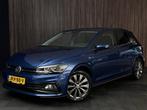 Volkswagen POLO 1.0 TSI Highline R-Line - PARKEERSENSOREN -, Auto's, Voorwielaandrijving, Stof, Blauw, Bedrijf