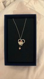 Swaroski ketting hello kitty, Sieraden, Tassen en Uiterlijk, Ophalen of Verzenden, Zo goed als nieuw, Zilver, Overige materialen