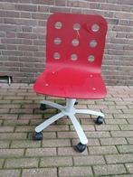 Rode IKEA kinder bureaustoel, Ophalen, Gebruikt, Rood, Bureaustoel