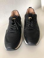 ViaVai Leren Sneakers Zwart/Goud Maat 40, Ophalen of Verzenden, Zo goed als nieuw, Zwart, Sneakers of Gympen