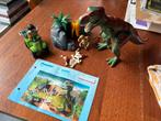 Playmobil onderzoeker met dinosaurus, Verzenden, Zo goed als nieuw, Los playmobil