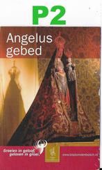 P2 Prentje Angelus gebed, Ophalen of Verzenden, Zo goed als nieuw, Kaart of Prent