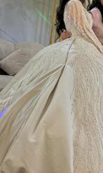 Bruidsjurk- Trouwjurk- verlovingsjurk, Ophalen of Verzenden, Zo goed als nieuw, Wit, Trouwjurk