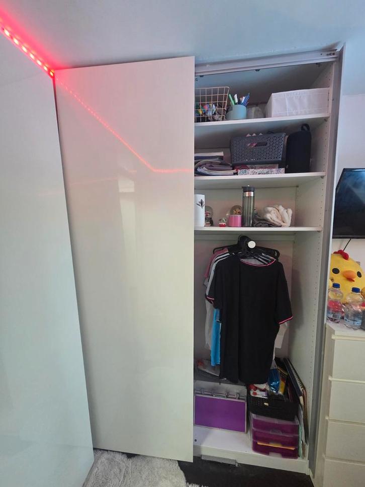 Mooie Pax Kast met Schuifdeuren, Huis en Inrichting, Kasten | Kledingkasten, Gebruikt, 200 cm of meer, 100 tot 150 cm, 25 tot 50 cm