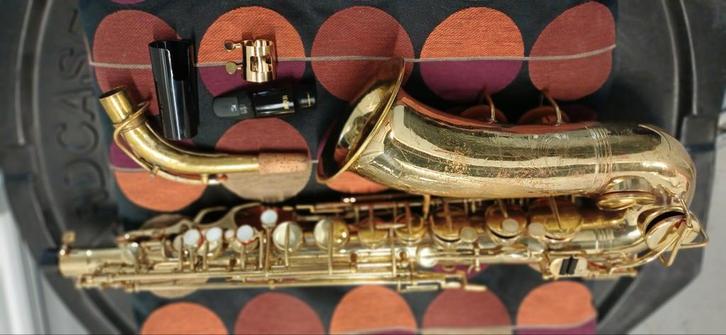 Martin Indiana Alt Saxofoon - Serienummer 51658, Muziek en Instrumenten, Blaasinstrumenten | Saxofoons, Gebruikt, Alt, Ophalen of Verzenden