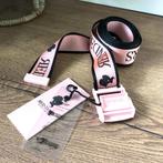 Reinders Riem - roze - zwart  nieuw, Overige kleuren, Echt leder, Nieuw, Tailleriem