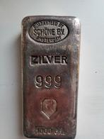 1000 gram schone zilverbaar, Postzegels en Munten, Edelmetalen en Baren, Ophalen of Verzenden, Zilver