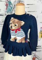 Ralph Lauren peplum trui met hondje maat 3, Kinderen en Baby's, Kinderkleding | Maat 98, Ralph Lauren, Meisje, Trui of Vest, Ophalen of Verzenden