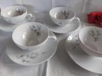 Eschenbach | Larissa Midnight Rose set van 4 kop + schotel, Ophalen of Verzenden