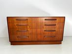 Vintage ladekast van G-Plan, 100 tot 150 cm, Teakhout, Zo goed als nieuw, 3 of 4 laden