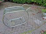 Vintage Serveerwagen Chroom & Glas - Jaren '50, Huis en Inrichting, Ophalen, Gebruikt, Rechthoekig, Glas
