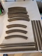 Kavel Fleischmann piccolo rail, Gebruikt, Gelijkstroom, Fleischmann, Rails