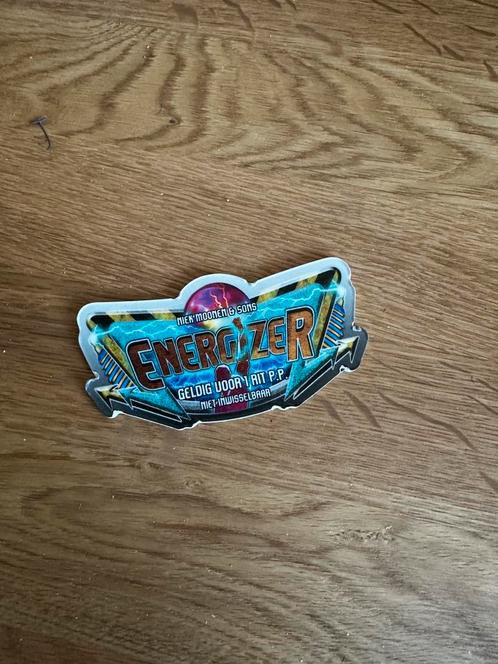 Kermis penning - Energizer Niek Moonen, Verzamelen, Overige Verzamelen, Zo goed als nieuw, Ophalen of Verzenden
