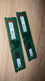 2x 16GB Kingston KCP424ND8/ 16, Computers en Software, RAM geheugen, 16 GB, Desktop, Ophalen of Verzenden, Zo goed als nieuw