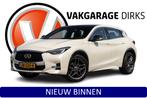 Infiniti Q30 1.6t Aut7 Sport ✅ LED ✅ Pano ✅ Leder, Stof, Gebruikt, 700 kg, Wit