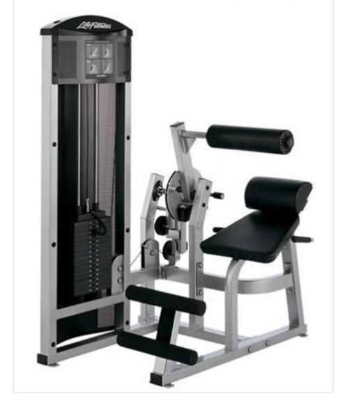 LIFE FITNESS 2 IN 1 LOWERBACK / ABDOMINAL, Sport en Fitness, Fitnessmaterialen, Zo goed als nieuw, Overige typen, Ophalen of Verzenden