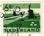 955410	Breda	1964	_Gelopen met mooie zegel	Polderlandschap	S, Gelopen, Ophalen of Verzenden, Noord-Brabant
