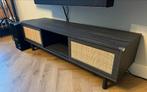 TV kast meubel - zwart- rotan, Ophalen, Zo goed als nieuw, 25 tot 50 cm, Minder dan 100 cm