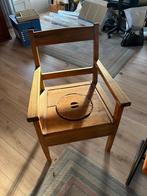 Antieke houten stoel met opklapbaar zitgedeelte, Ophalen