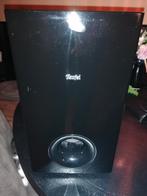 Subwoofer teufel, Audio, Tv en Foto, Luidsprekers, Subwoofer, Zo goed als nieuw, 120 watt of meer, Ophalen