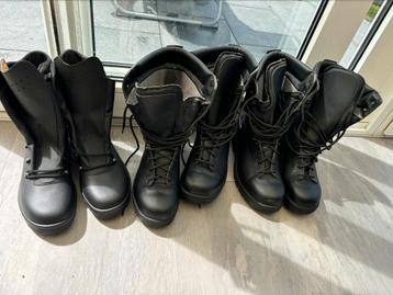 Kisten legerkisten maat 45 leren schoenen werkschoenen hikes beschikbaar voor biedingen