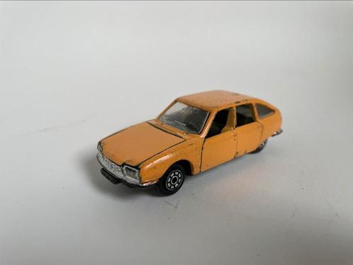 Model Citroën GS sedan, okergeel, Norev 1/43 (Citroen), Hobby en Vrije tijd, Modelauto's | 1:43, Gebruikt, Auto, Norev, Ophalen of Verzenden
